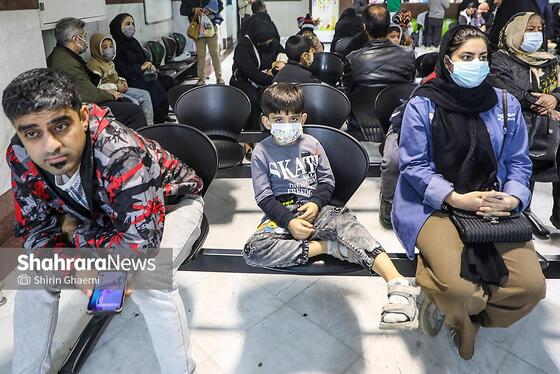 گزارش تصویری | بیمارستان دکتر شیخ مشهد در موج جدید آنفلوآنزا