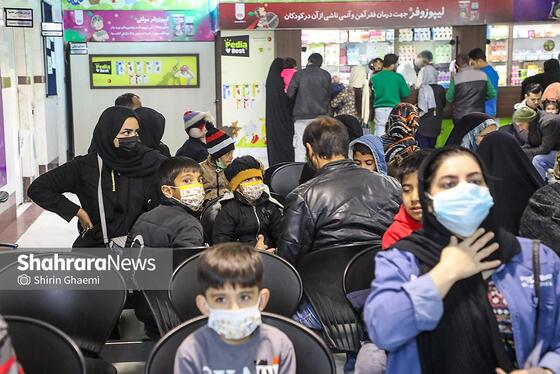 گزارش تصویری | بیمارستان دکتر شیخ مشهد در موج جدید آنفلوآنزا