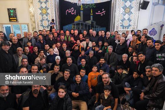 گزارش تصویری | عزاداری هئیت باغ گندم یزد در حرم مطهر رضوی