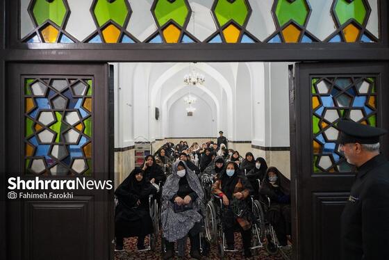 گزارش تصویری | حال و هوای حرم مطهر رضوی در شب شهادت ام‌ابیها،حضرت زهرا (س)