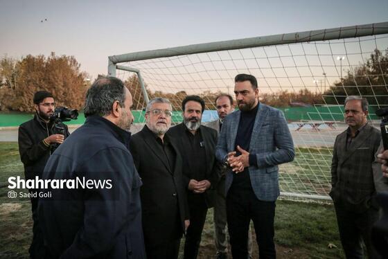 گزارش تصویری | بازدید از چند پروژه فرهنگی و ورزشی سطح شهر