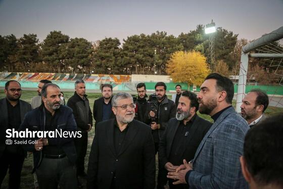 گزارش تصویری | بازدید از چند پروژه فرهنگی و ورزشی سطح شهر