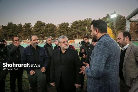 گزارش تصویری | بازدید از چند پروژه فرهنگی و ورزشی سطح شهر