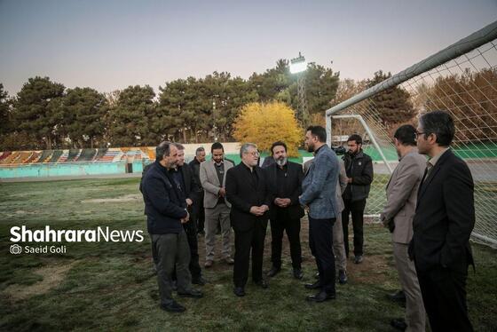 گزارش تصویری | بازدید از چند پروژه فرهنگی و ورزشی سطح شهر