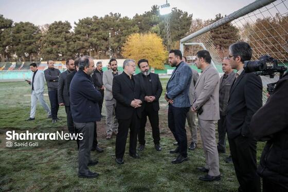 گزارش تصویری | بازدید از چند پروژه فرهنگی و ورزشی سطح شهر