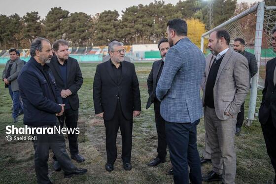 گزارش تصویری | بازدید از چند پروژه فرهنگی و ورزشی سطح شهر