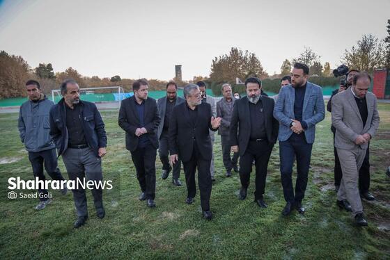 گزارش تصویری | بازدید از چند پروژه فرهنگی و ورزشی سطح شهر