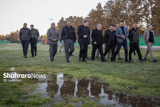 گزارش تصویری | بازدید از چند پروژه فرهنگی و ورزشی سطح شهر