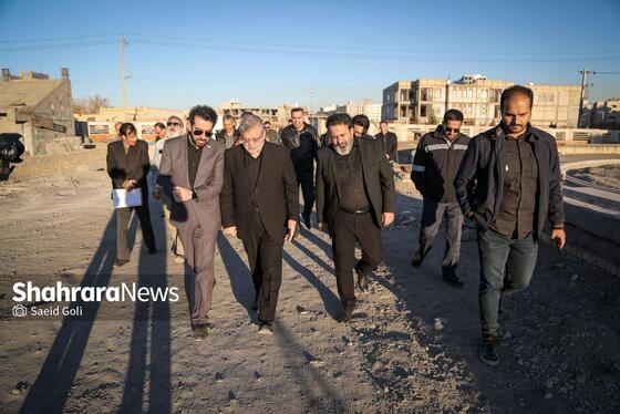 گزارش تصویری | بازدید از چند پروژه فرهنگی و ورزشی سطح شهر