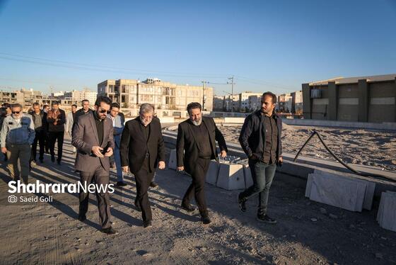 گزارش تصویری | بازدید از چند پروژه فرهنگی و ورزشی سطح شهر