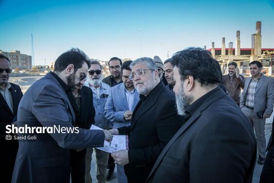 گزارش تصویری | بازدید از چند پروژه فرهنگی و ورزشی سطح شهر