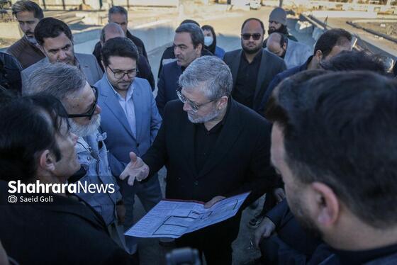 گزارش تصویری | بازدید از چند پروژه فرهنگی و ورزشی سطح شهر