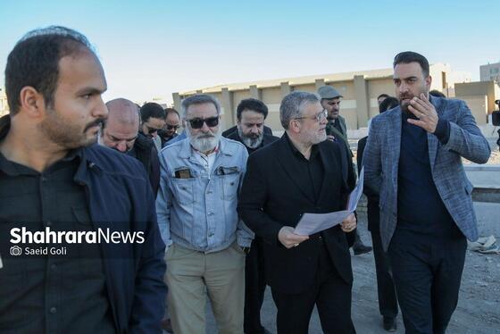 گزارش تصویری | بازدید از چند پروژه فرهنگی و ورزشی سطح شهر