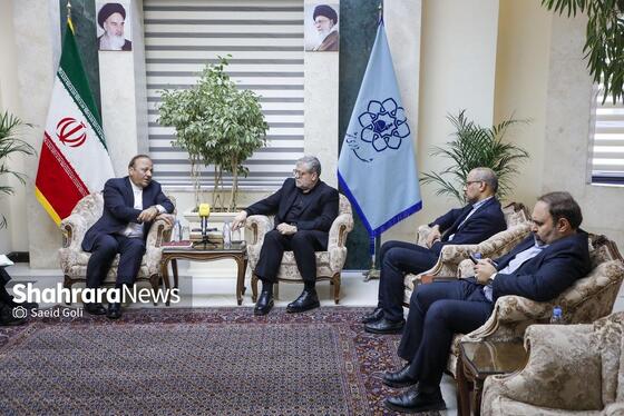 گزارش تصویری | نشست صمیمی شهردار مشهد مقدس با فرستاده ویژه وزیر امور خارجه در حوزه شرق کشور