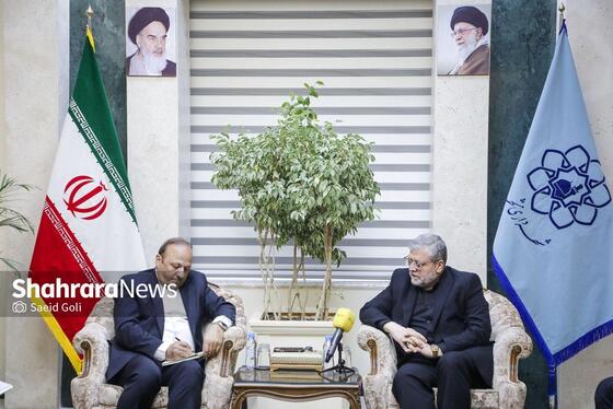 گزارش تصویری | نشست صمیمی شهردار مشهد مقدس با فرستاده ویژه وزیر امور خارجه در حوزه شرق کشور