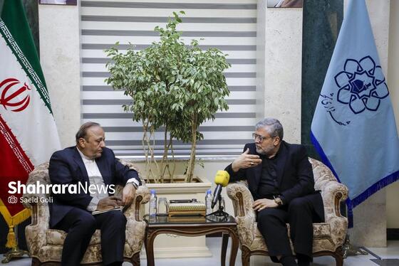 گزارش تصویری | نشست صمیمی شهردار مشهد مقدس با فرستاده ویژه وزیر امور خارجه در حوزه شرق کشور