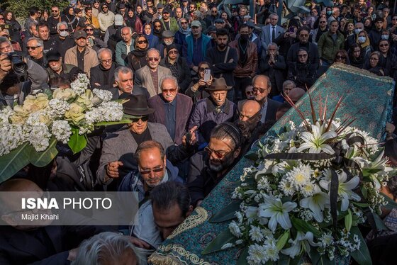 گزارش تصویری | مراسم تشییع پیکر هادی مرزبان