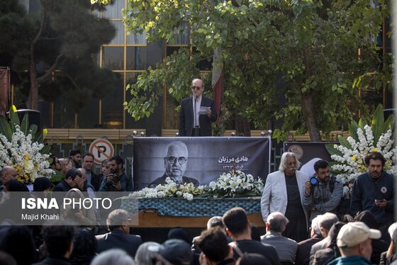 گزارش تصویری | مراسم تشییع پیکر هادی مرزبان