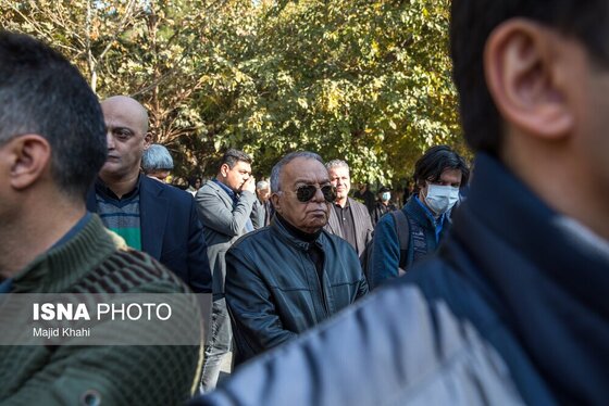 گزارش تصویری | مراسم تشییع پیکر هادی مرزبان