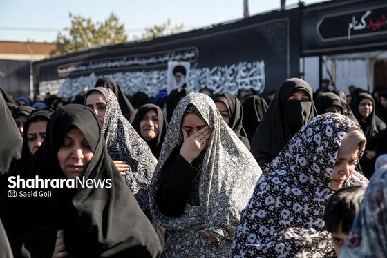 گزارش تصویری | تشییع و تدفین شهید گمنام در زائرسرای رضوی