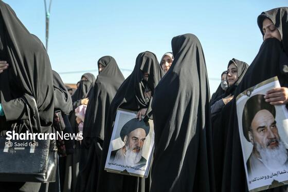 گزارش تصویری | تشییع و تدفین شهید گمنام در زائرسرای رضوی