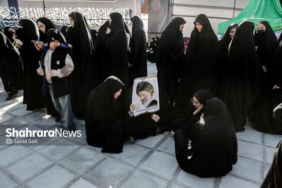 گزارش تصویری | تشییع و تدفین شهید گمنام در زائرسرای رضوی