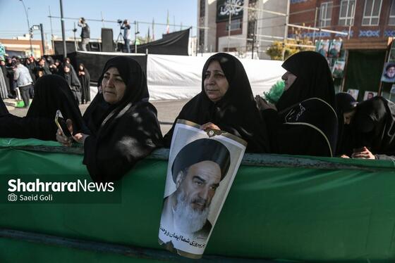 گزارش تصویری | تشییع و تدفین شهید گمنام در زائرسرای رضوی