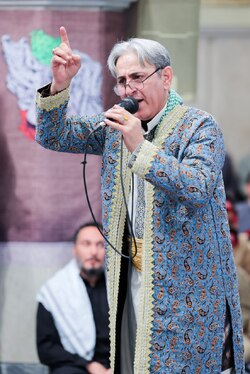 گزارش تصویری | مراسم روز بسیج در حسینیه امام خمینی(ره)