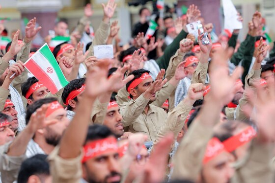 گزارش تصویری | مراسم روز بسیج در حسینیه امام خمینی(ره)