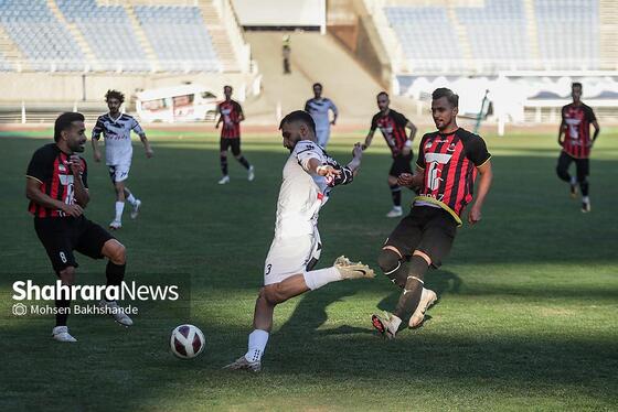 گزارش تصویری | لیگ دسته سوم فوتبال | مسابقه فوتبال ابومسلم ثامن مشهد و شاهین بجنورد