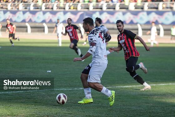 گزارش تصویری | لیگ دسته سوم فوتبال | مسابقه فوتبال ابومسلم ثامن مشهد و شاهین بجنورد