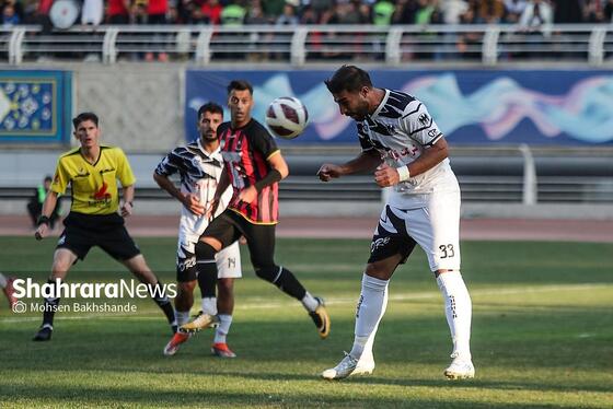 گزارش تصویری | لیگ دسته سوم فوتبال | مسابقه فوتبال ابومسلم ثامن مشهد و شاهین بجنورد