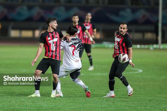 گزارش تصویری | لیگ دسته سوم فوتبال | مسابقه فوتبال ابومسلم ثامن مشهد و شاهین بجنورد