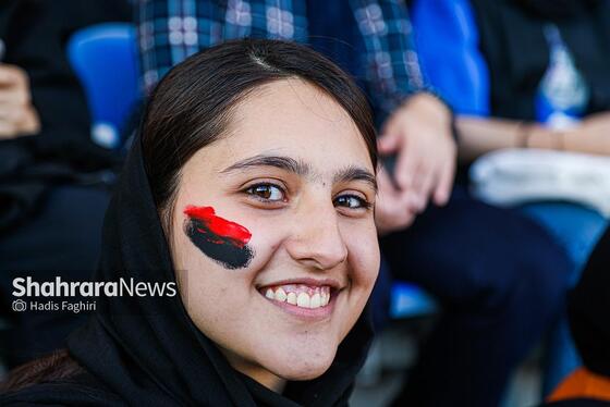 گزارش تصویری | تماشاگران بانو در ورزشگاه امام رضا علیه السلام