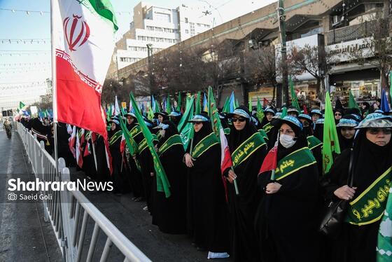 گزارش تصویری | رزمایش اقتدار بسیجیان استان خراسان رضوی در مشهد