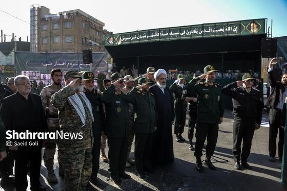 گزارش تصویری | رزمایش اقتدار بسیجیان استان خراسان رضوی در مشهد