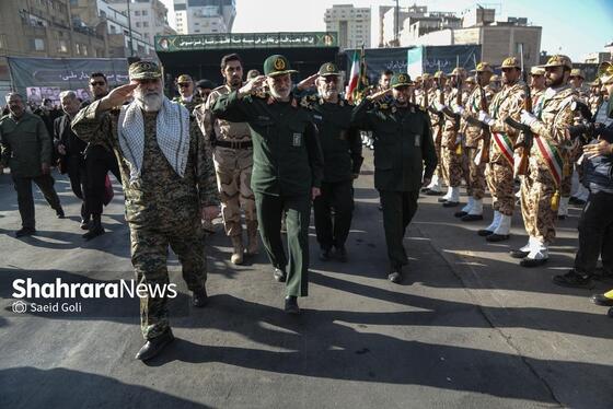 گزارش تصویری | رزمایش اقتدار بسیجیان استان خراسان رضوی در مشهد