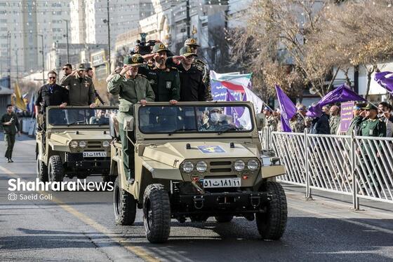 گزارش تصویری | رزمایش اقتدار بسیجیان استان خراسان رضوی در مشهد