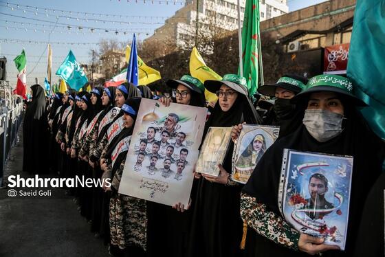 گزارش تصویری | رزمایش اقتدار بسیجیان استان خراسان رضوی در مشهد