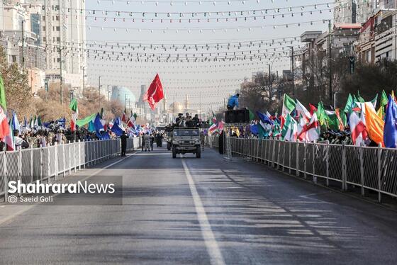 گزارش تصویری | رزمایش اقتدار بسیجیان استان خراسان رضوی در مشهد