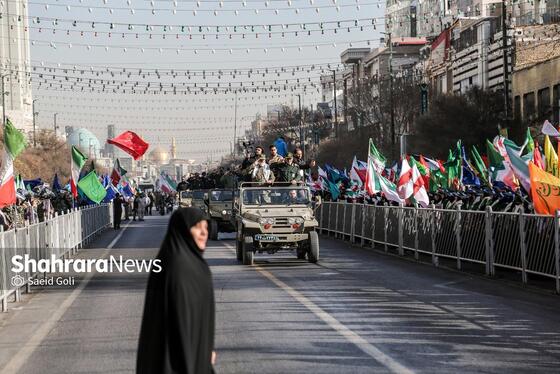 گزارش تصویری | رزمایش اقتدار بسیجیان استان خراسان رضوی در مشهد