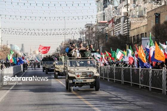 گزارش تصویری | رزمایش اقتدار بسیجیان استان خراسان رضوی در مشهد