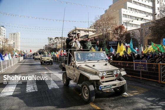 گزارش تصویری | رزمایش اقتدار بسیجیان استان خراسان رضوی در مشهد