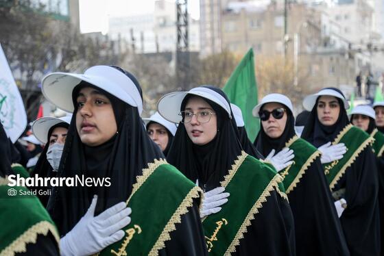 گزارش تصویری | رزمایش اقتدار بسیجیان استان خراسان رضوی در مشهد