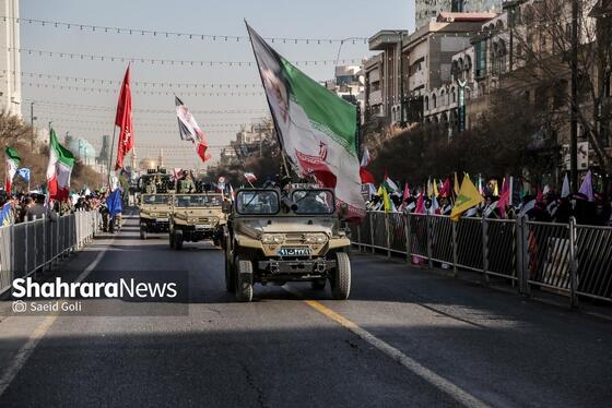 گزارش تصویری | رزمایش اقتدار بسیجیان استان خراسان رضوی در مشهد