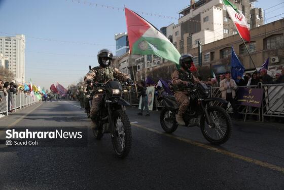 گزارش تصویری | رزمایش اقتدار بسیجیان استان خراسان رضوی در مشهد