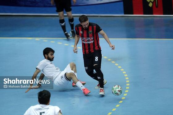 گزارش تصویری | لیگ دسته اول فوتسال | مسابقه فوتسال بازرگانی دائم پناه مشهد و دلسوختگان قم