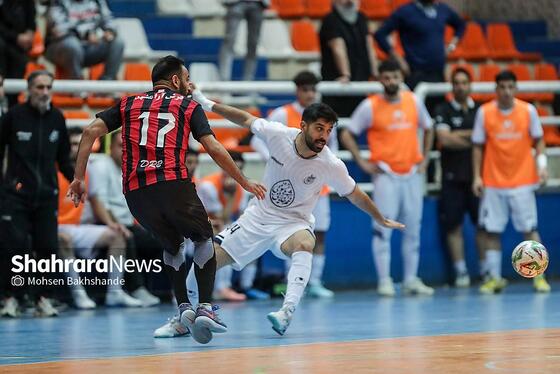 گزارش تصویری | لیگ دسته اول فوتسال | مسابقه فوتسال بازرگانی دائم پناه مشهد و دلسوختگان قم
