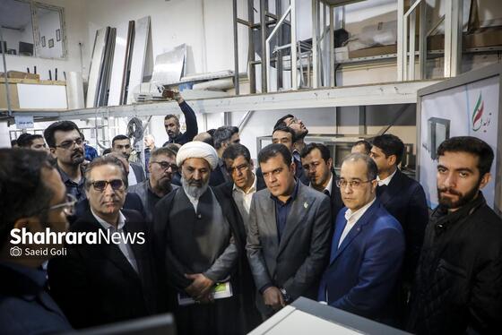 گزارش تصویری | بازدید معاون علمی رئیس‌جمهور از پارک علم و فناوری خراسان