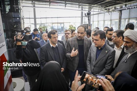 گزارش تصویری | بازدید معاون علمی رئیس‌جمهور از پارک علم و فناوری خراسان